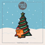 HOLIDAY CATS PIN SET