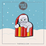 HOLIDAY CATS PIN SET