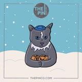HOLIDAY CATS PIN SET