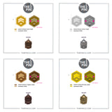 "Supertask" V2 Antique Pin Set (Presale)